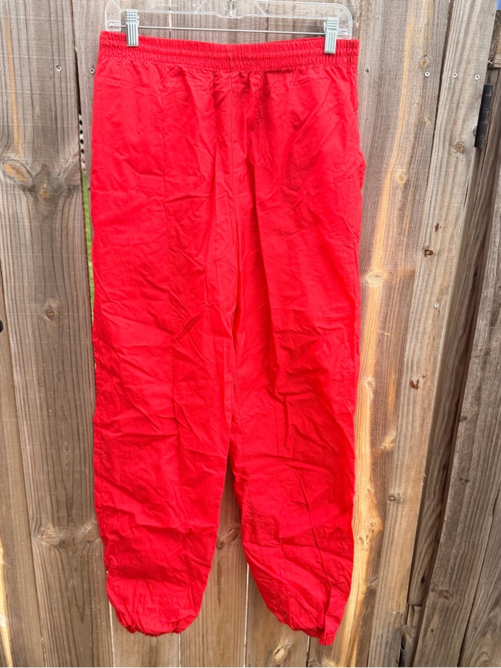 Vintage Marlboro Red Adventure Team Nylon Pants with Black Zip Size Large